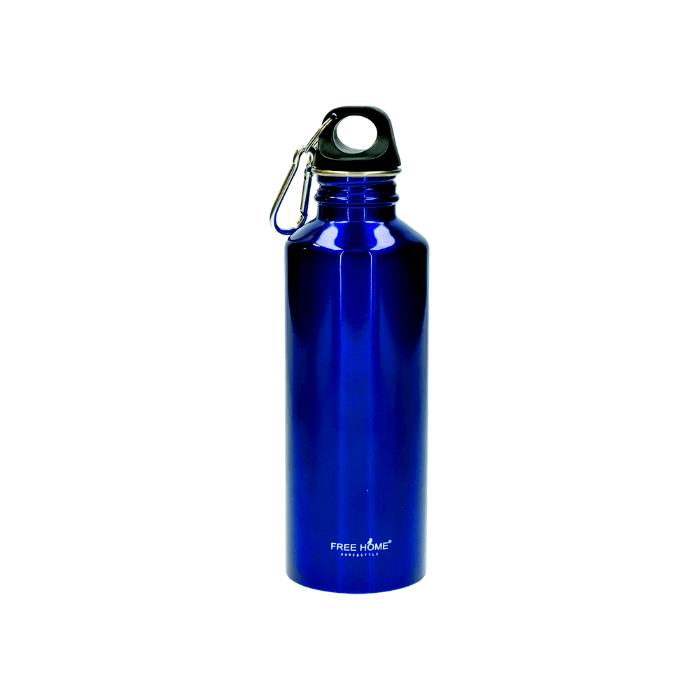 Botella Deportiva Aluminio Azul