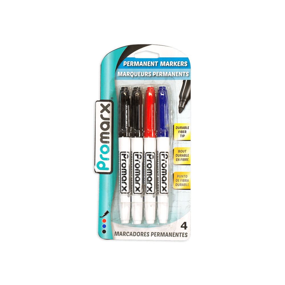 Marcador Permanente Promarx FP 4CT ASST