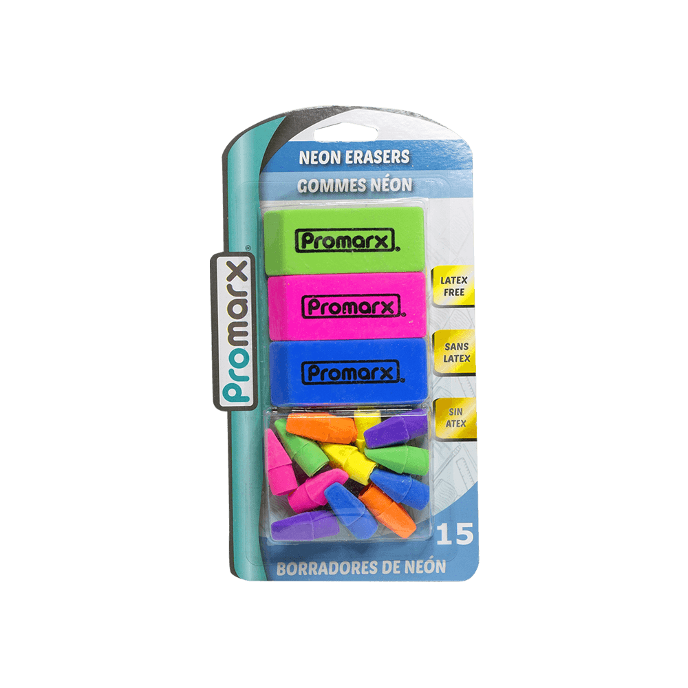 Promarx Neón Borrador 15 Multi-Pack
